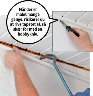 Gipsloft på profilbrædder: Bræk skyggelisterne Gipsloft på profilbrædder: Bræk skyggelisterne